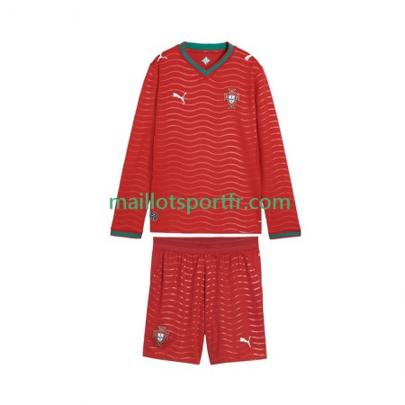 Maillot de Foot Portugal World Cup Enfant Domicile 2026 ML